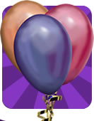 party banners balloons
